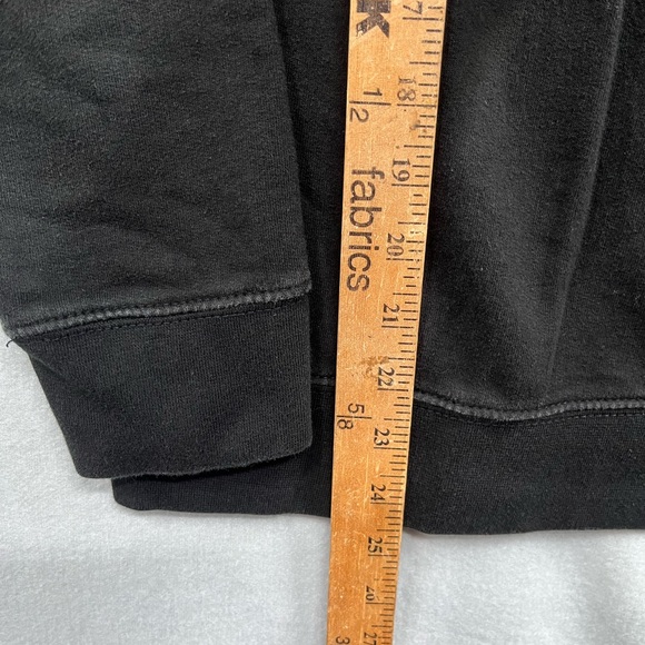 Plant Faced Black Crew Neck Sweatshirt Vegan I Don't Got No Beef Size S-M - Picture 4 of 8